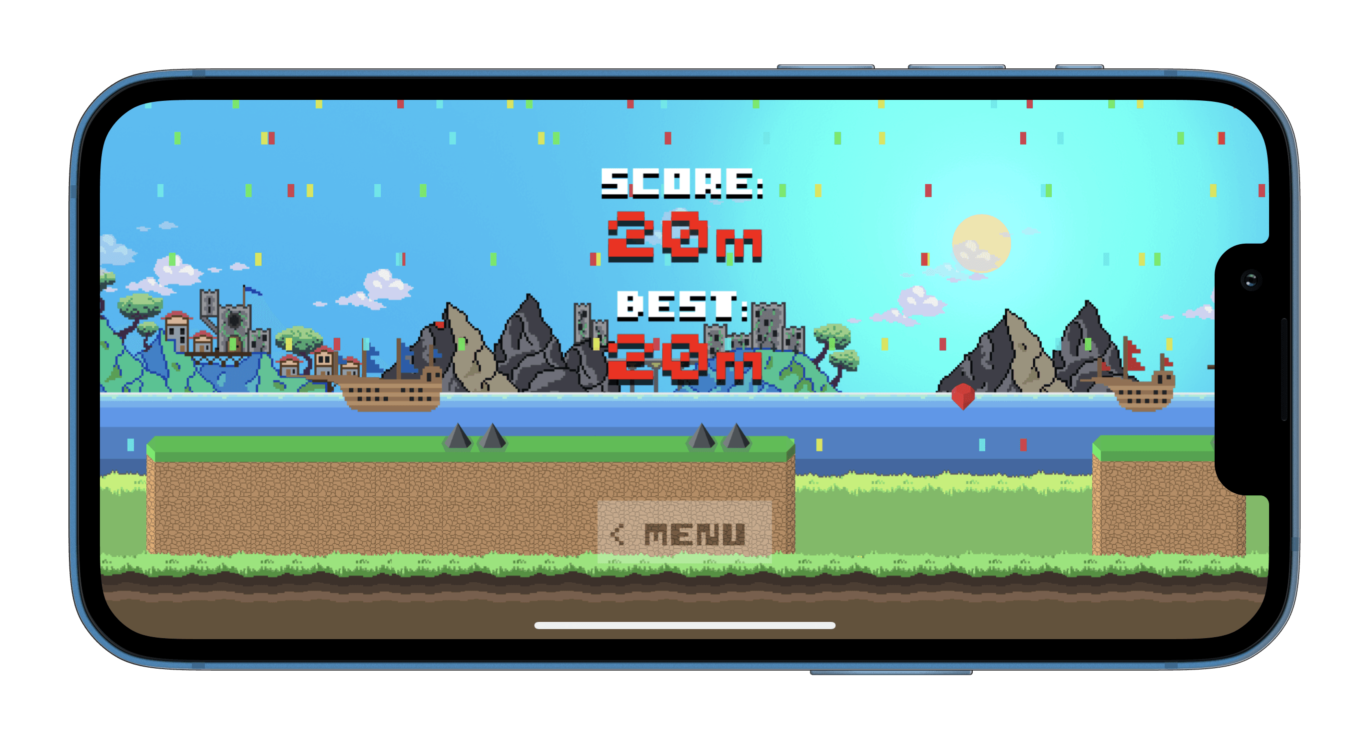 Infinite Islands iOS App Demo Screenshot