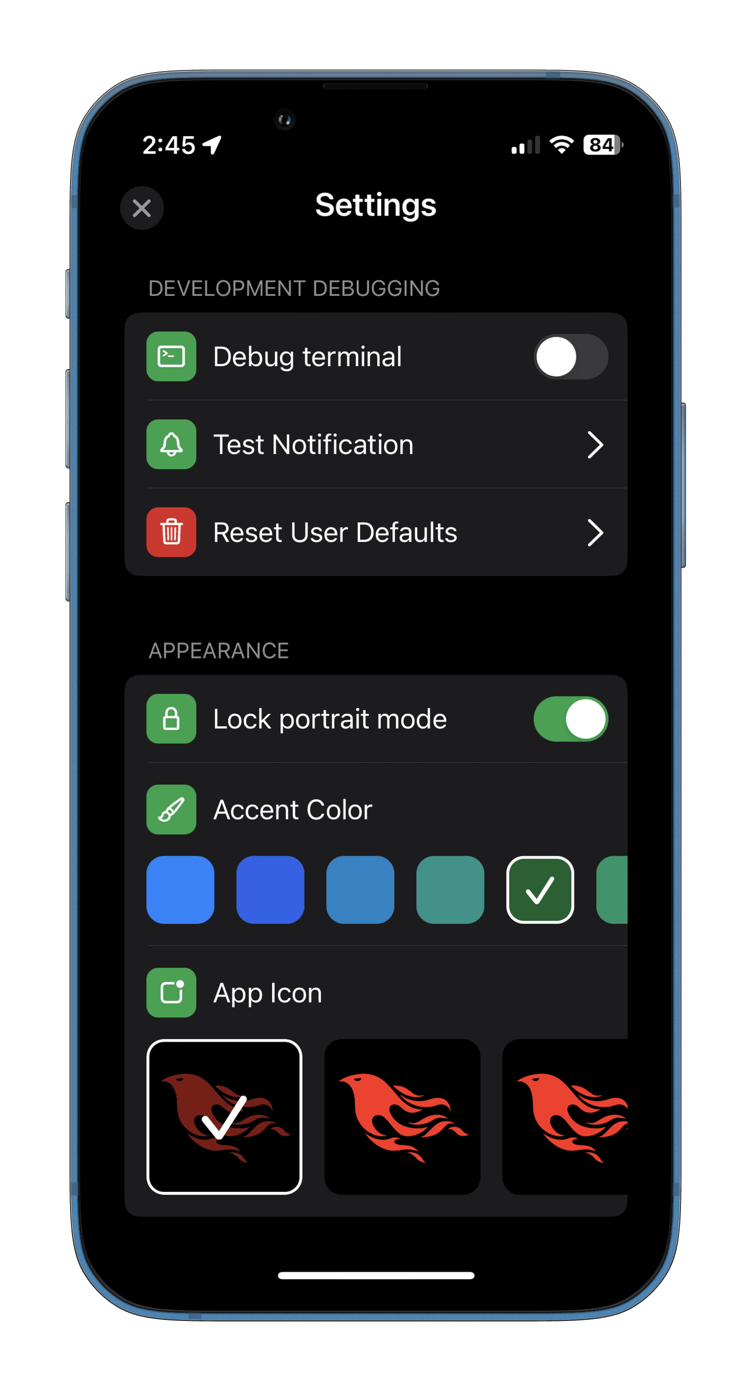 Prototype iOS App Design Demo Screenshot