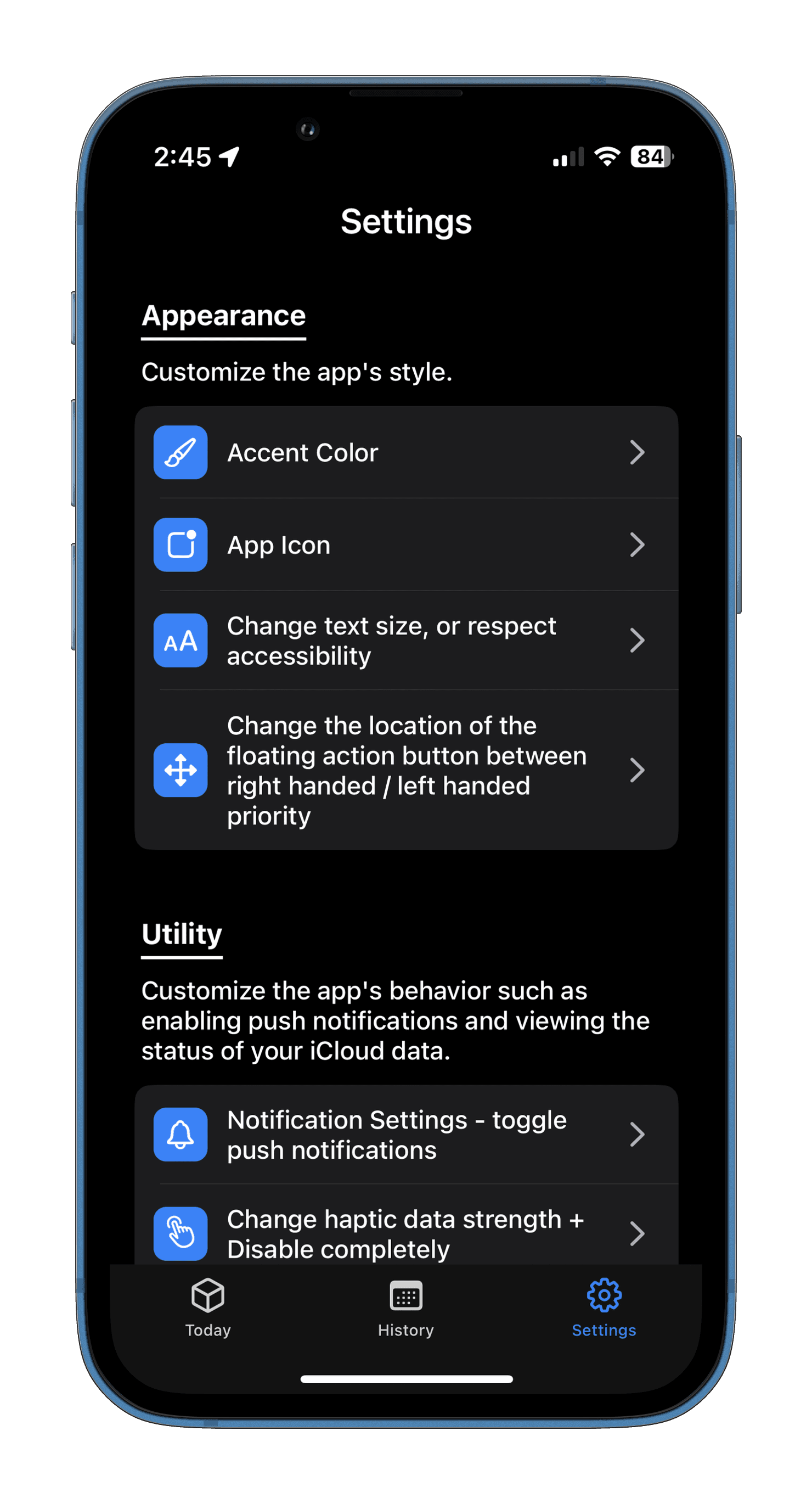 Prototype iOS App Design Demo Screenshot