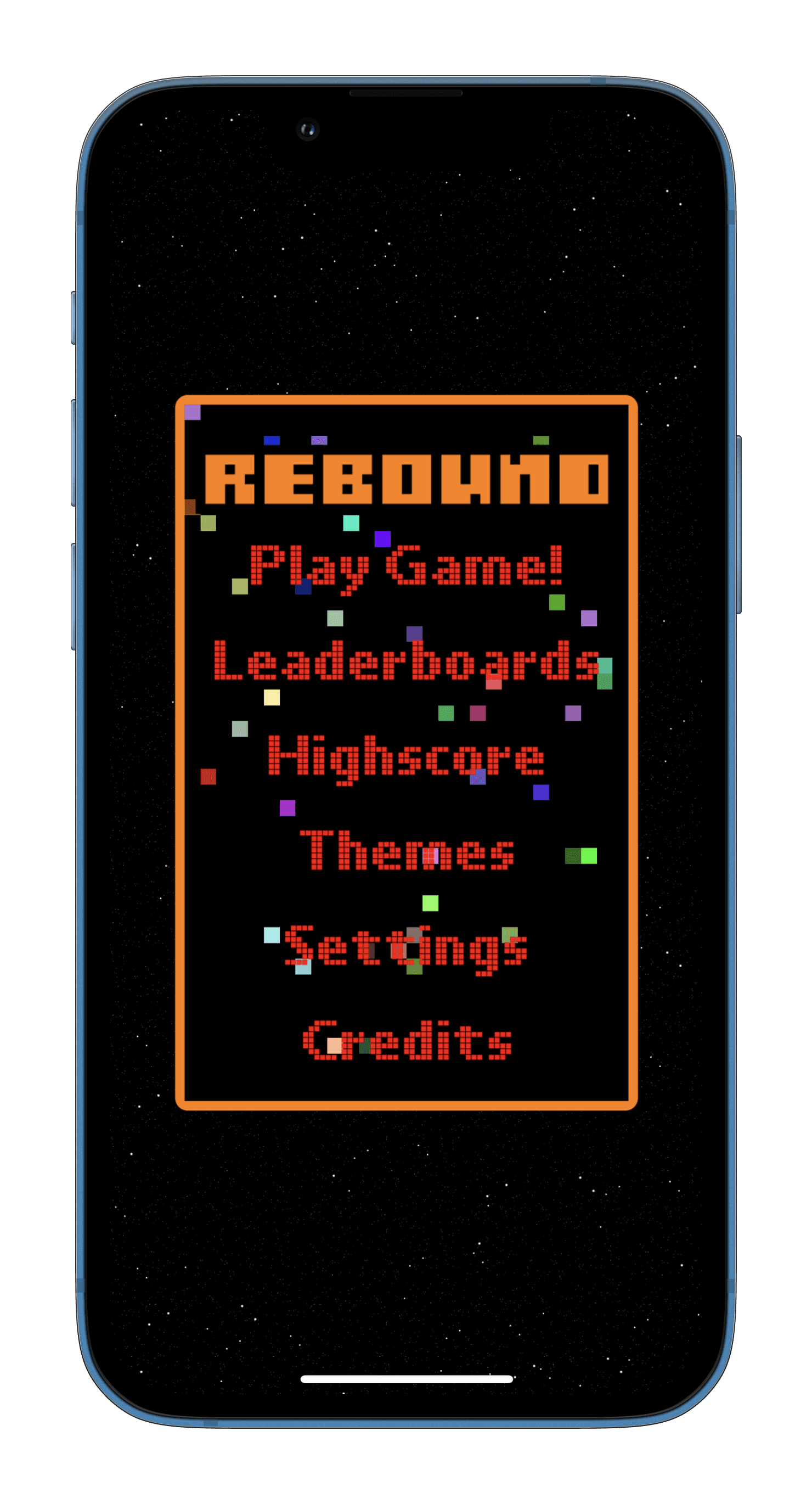 Rebound iOS App Demo Screenshot